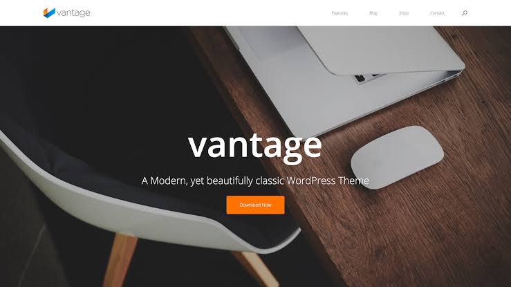 Vantage - 免费的 woocommerce 主题