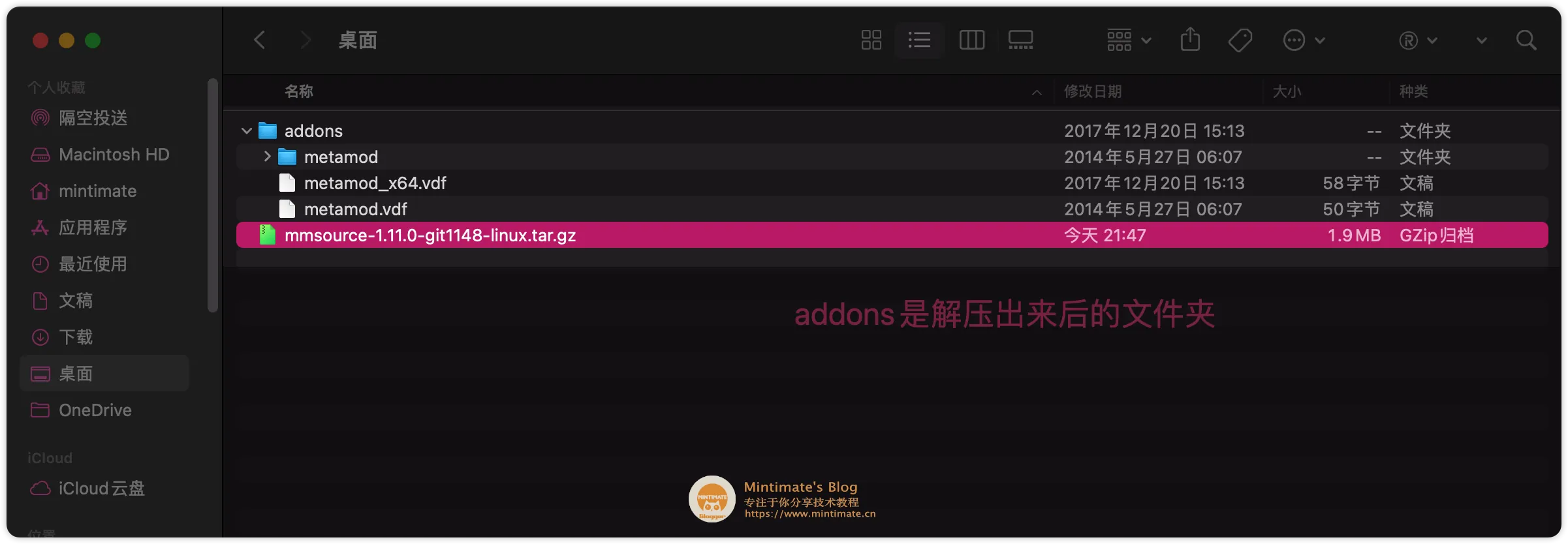 MetaMod解压后，得到addons文件夹