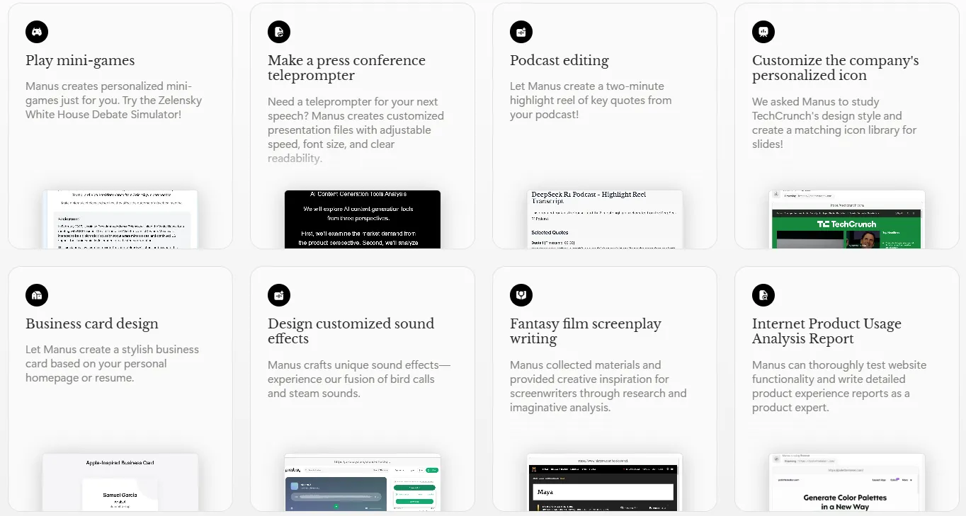 Manus 案例库：快速学习 Manus 如何使用-1