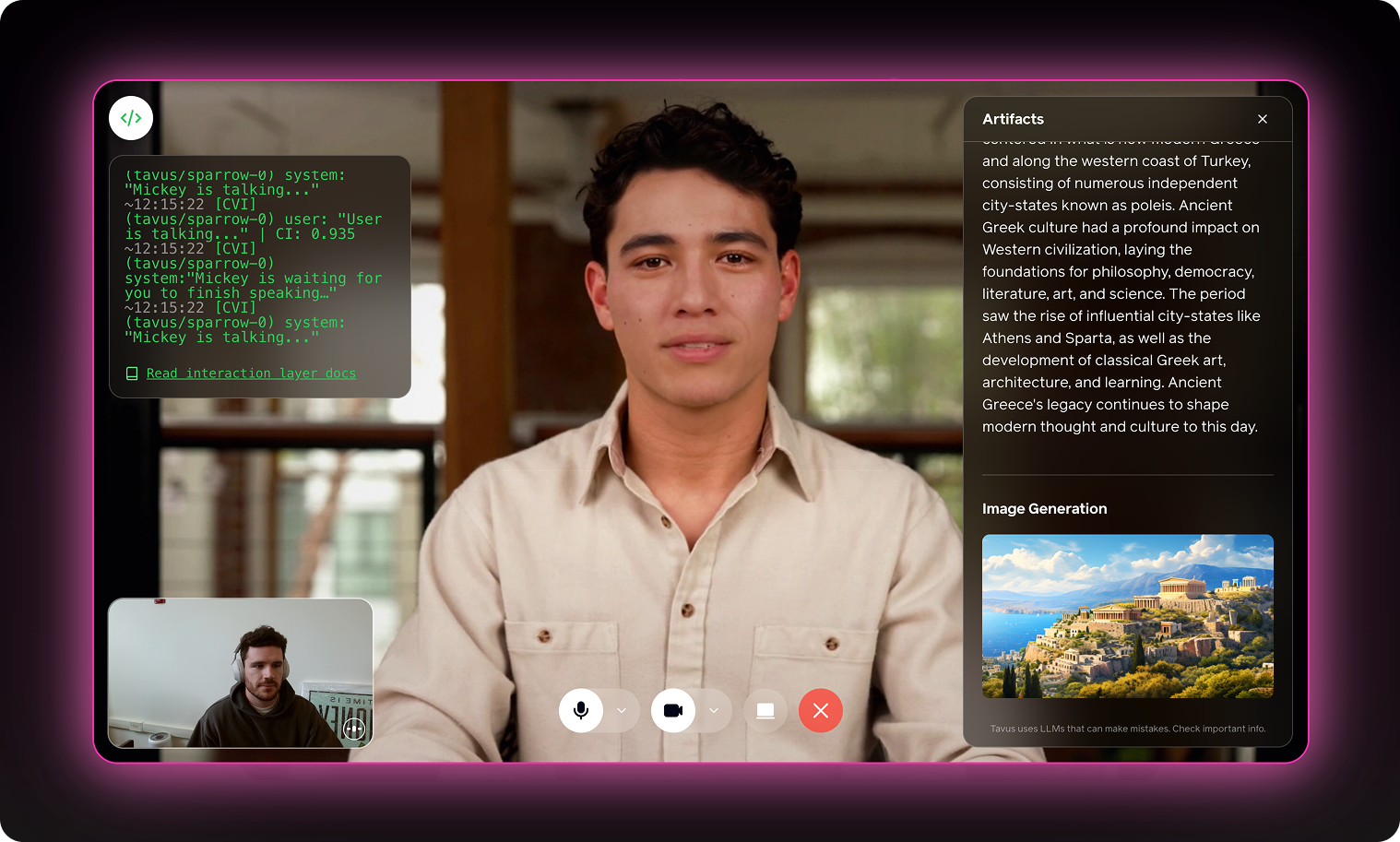 Tavus 发布情感智能 CVI 平台：三大核心模型驱动数字人实时视频交互-2