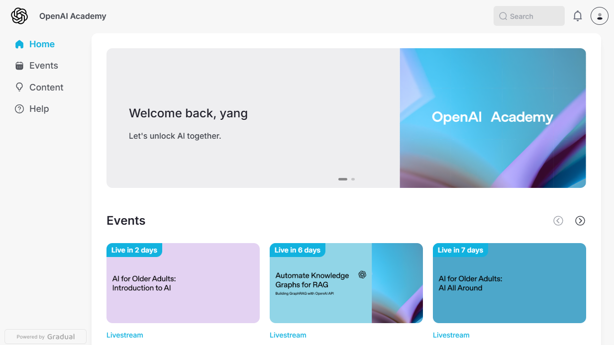 OpenAI 悄然布局教育领域，免费 AI 学习平台 Academy 上线-1