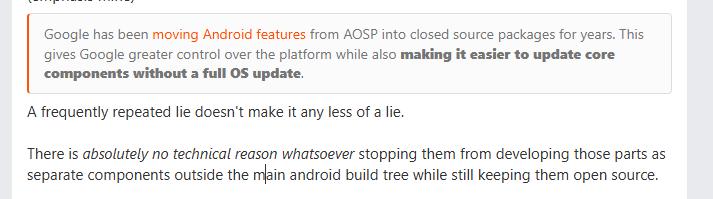 争议Android“假开源真封闭”：开发者们该何去何从？